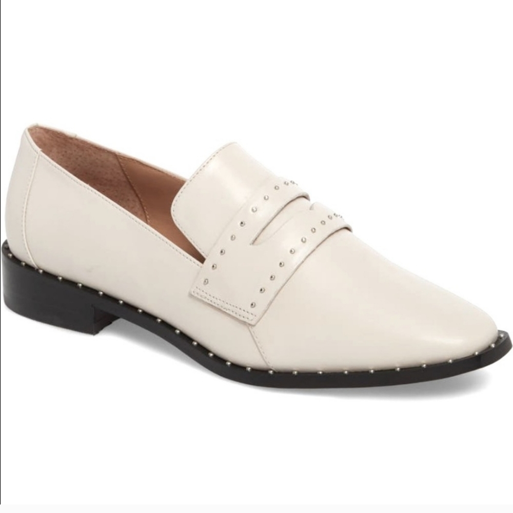 Paolo Tara Penny Loafer Leather Studded